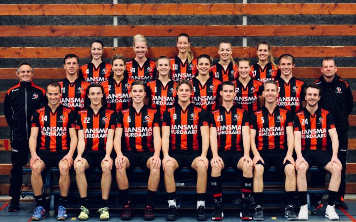 Teamfoto K.V. Mid-Fryslân / Jansma Burdaard Selectie Seizoen 2018/2019