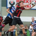 Jesper Tolsma in het shirt van K.V. Mid-Fryslân